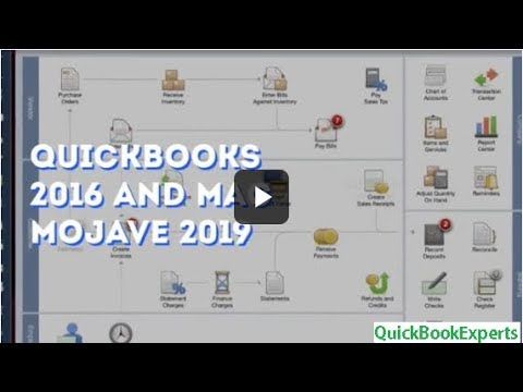 Does Quickbooks For Mac 2016 Work With Mojave